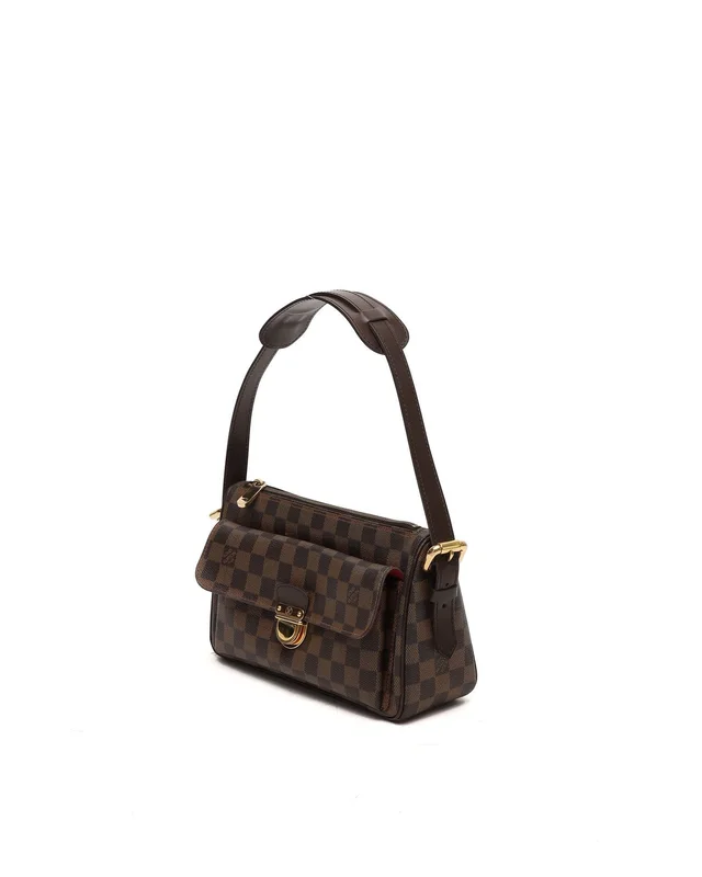 Louis Vuitton Damier Ebene Ravello GM Bag in Brown Canvas from A Retro Tale, photo 2 of 11