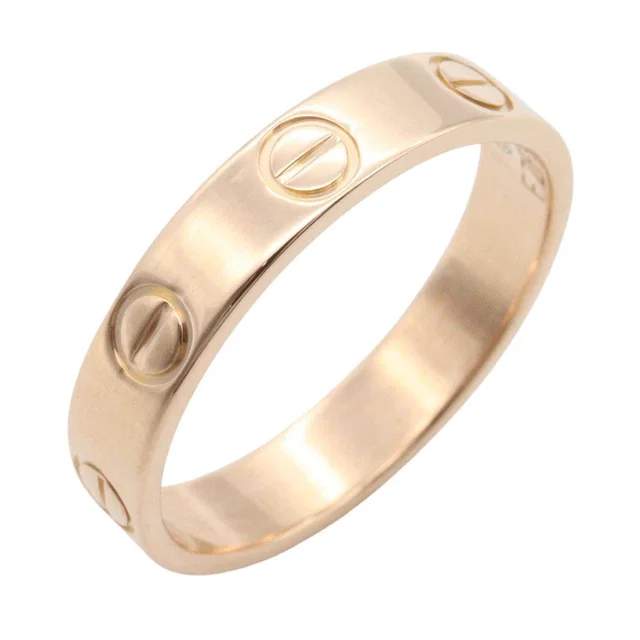 Cartier Mini Love Ring Au750 Ring Size 9 from LuxUness