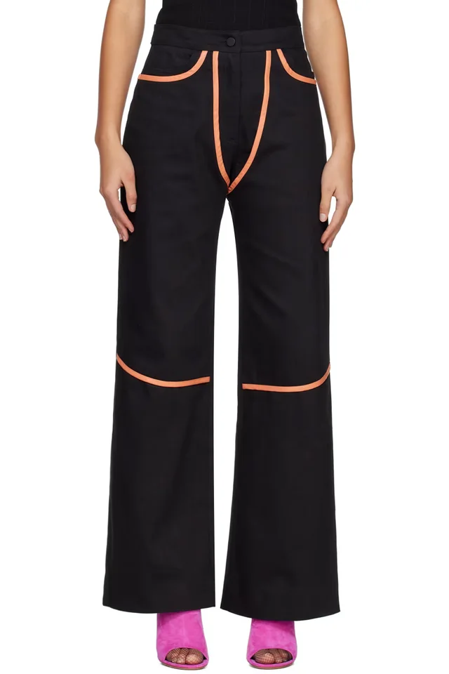 Paris Georgia Black Rodeo Jeans, image 1 of 1 from SSENSE