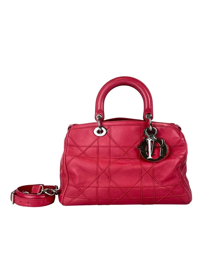 Dior Granville Cannagie Bag Red in Red from Luxury Promise