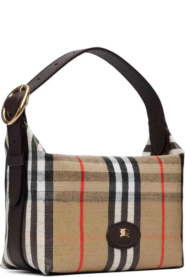 Burberry Brown Mini Highlands Duffle Bag, photo 2 of 4 from SSENSE