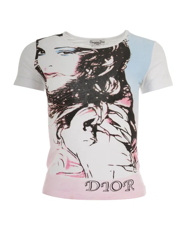 Dior Vintage Logo Tshirt from Luxury Promise
