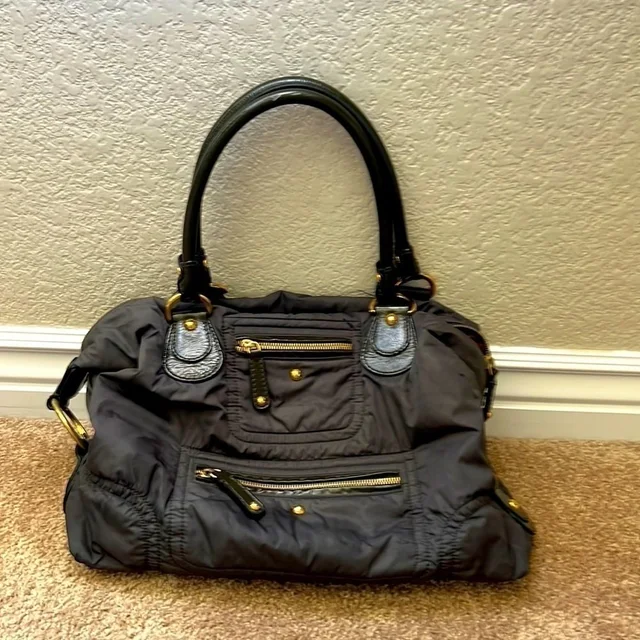 Tod's And Leather Shoulder Bag in gray Nylon from Poshmark, photo 1 of 1