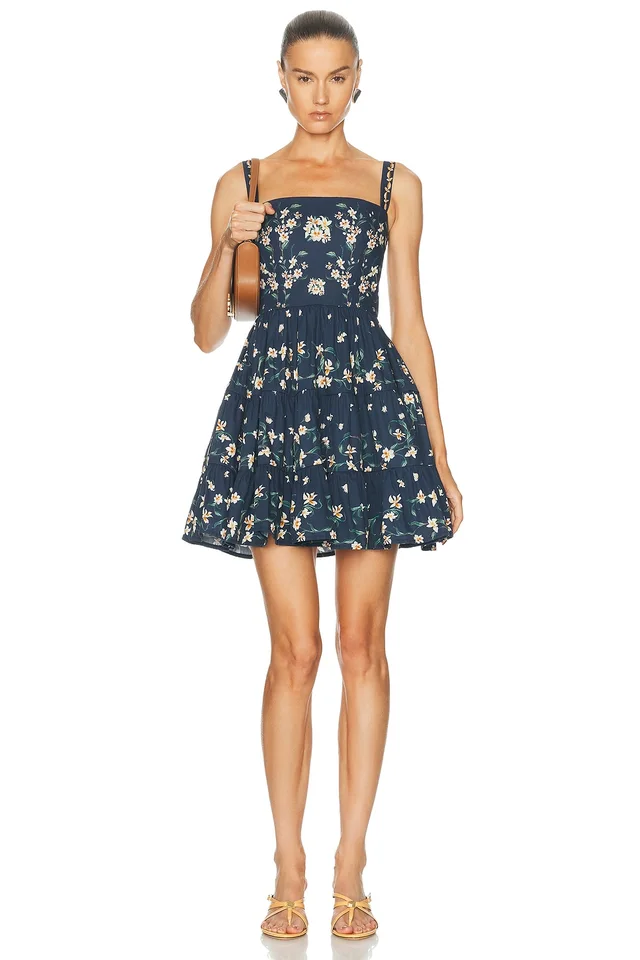 Agua by Agua Bendita Lima Mini Dress in Multicolor from FWRD, photo 1 of 1