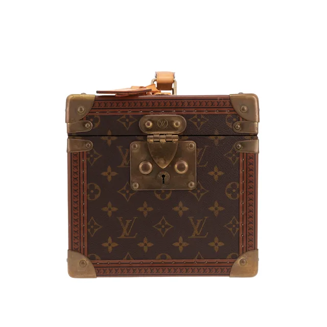 Louis Vuitton Vanity Monogram canvas and brown lozine bottle case in Brown Coated canvas from Collector Square, photo 2 of 3