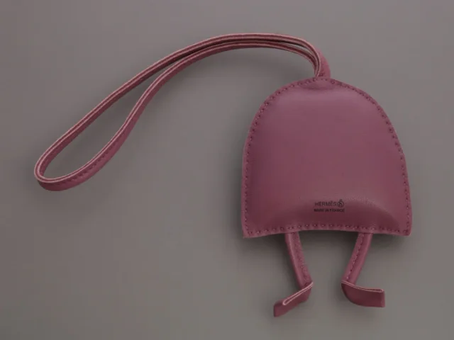 Hermès Hibouton Owl Petit H Bag Charm in Epsom leather from Ann's Fabulous Finds, photo 3 of 5