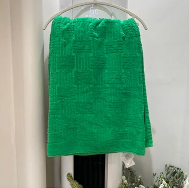 Bottega Veneta Green Bath Towel in Green from Luxury Promise