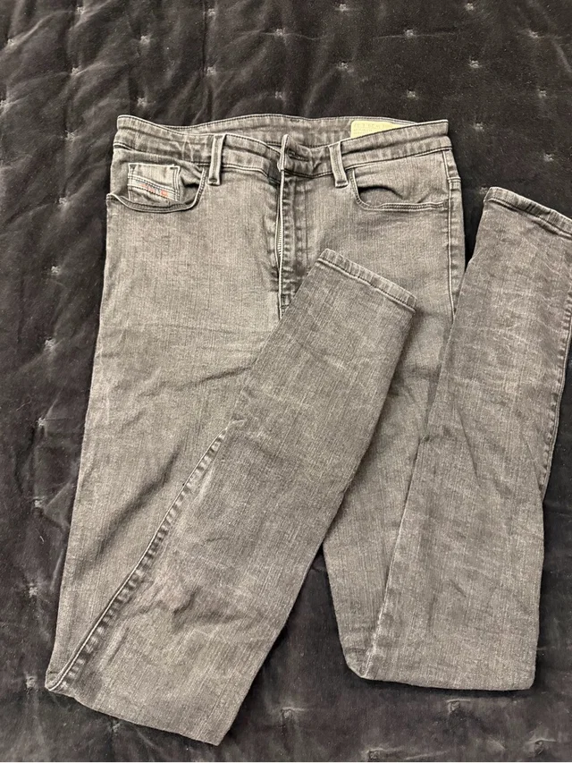 Diesel Women’s Gray Skinny Jeans - Faded Charcoal Wash in gray Denim from Poshmark