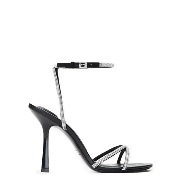 Alexander Wang Dahlia Heels 105 Heels, Crystal/Black from Cultstatus, photo 1 of 1