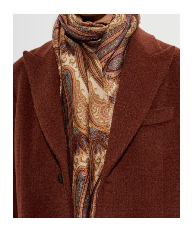 Etro Paisley Fringed Scarf, photo 4 of 4 from SENSER