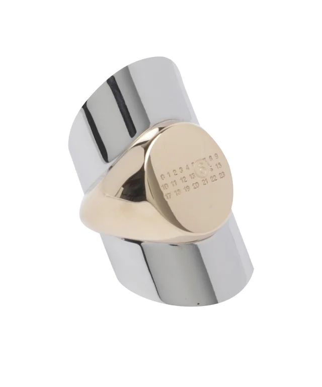Mm6 Maison Margiela Vetrine Signet Ring, photo 2 of 4 from SENSER