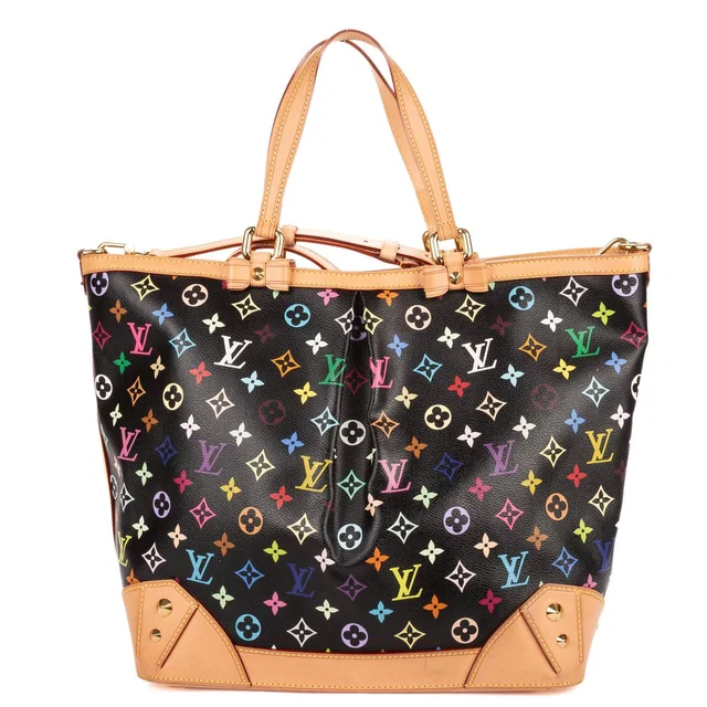 Louis Vuitton Sharleen Black Multicolor Monogram Shoulder Bag in Black from The Reluxe