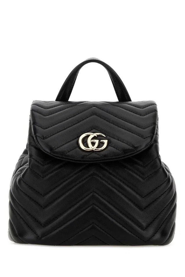 Gucci Top Handle Bag — Black in Black Nappa leather from HEWI