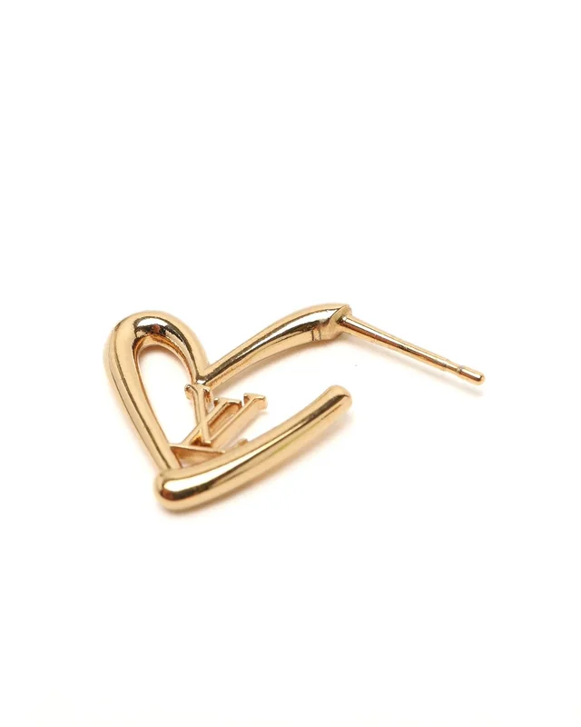 Louis Vuitton Fall In Love Heart Earrings from A Retro Tale, photo 3 of 3