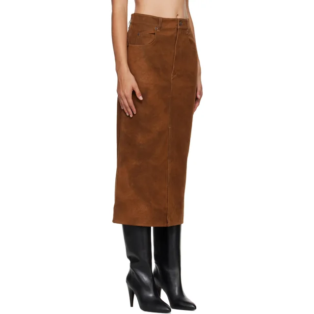 Isabel Marant Étoile Bisane Side-Slit Skirt, photo 4 of 5 from SENSER