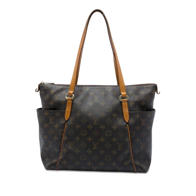 Brown Louis Vuitton Monogram Totally MM Tote Bag in Brown Coated canvas from Designer Revival