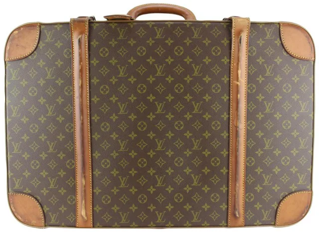 Louis Vuitton Monogram Startos Hard Trunk Luggager Suitcase Steamer in Canvas from Bagriculture