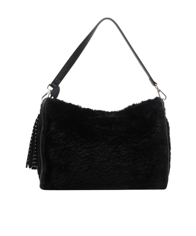 La Carrie Teddy Studded Shoulder Bag, photo 3 of 4 from SENSER