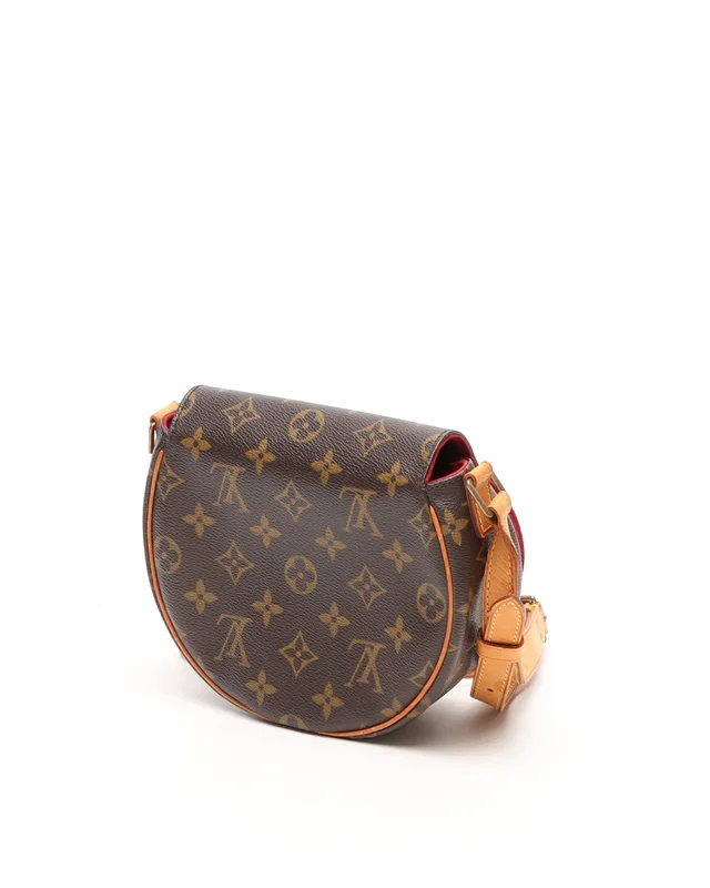 Louis Vuitton Monogram Tambourine Shoulder Bag in Canvas from A Retro Tale, photo 3 of 8