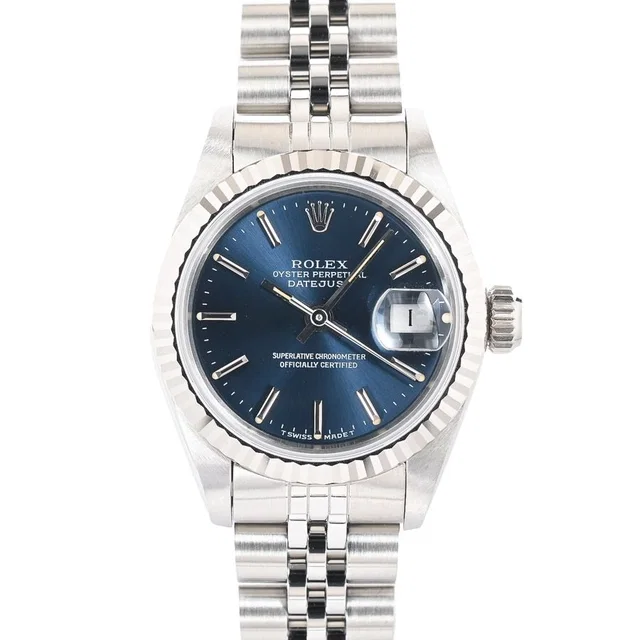 Rolex Watch Datejust White Gold in White from The Reluxe