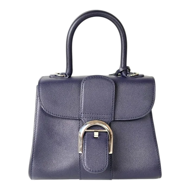 Delvaux Navy Mini Brillant Bag in Navy from Luxury Promise, photo 2 of 2