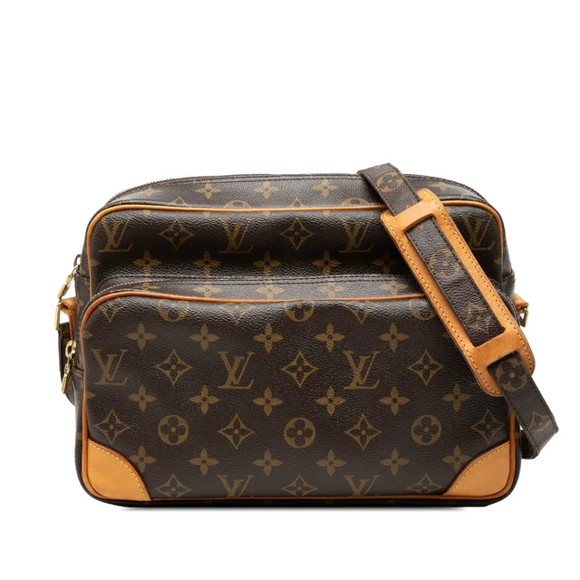 Brown Louis Vuitton Monogram Nil Crossbody in Brown Coated canvas from Designer Revival, photo 1 of 1