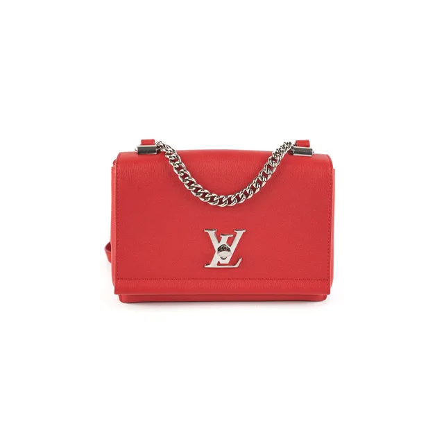 Louis Vuitton Lockme II BB Calfskin Rubis in Calfskin from The Purse Affair