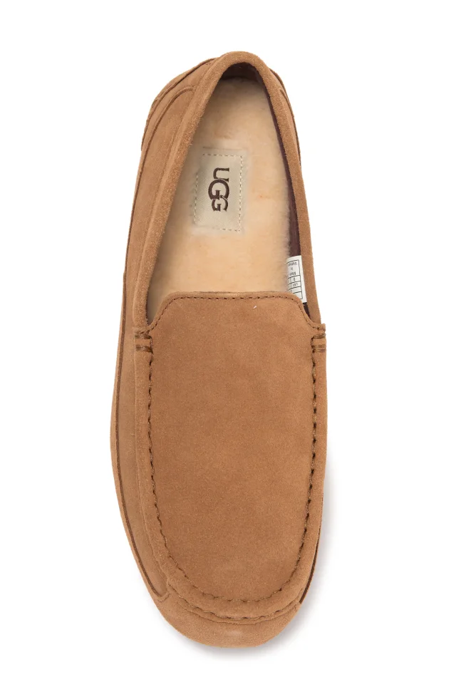 UGG® Alder Faux Shearling Lined Suede Slipper, photo 4 of 5 from Nordstrom Rack