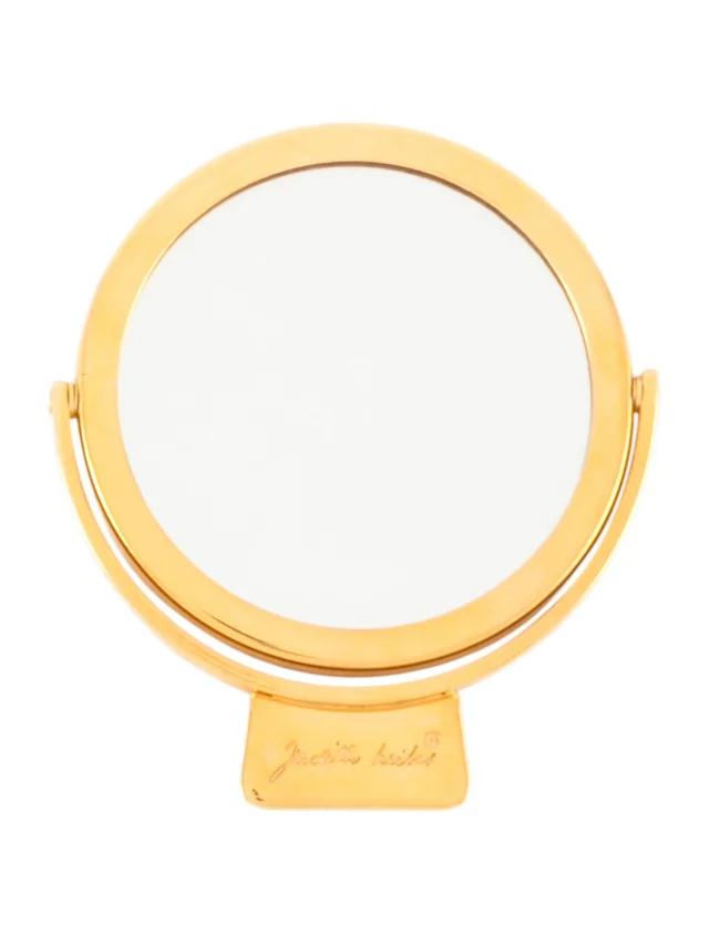 Judith Leiber Mirror Bag Accessory in gold from The RealReal