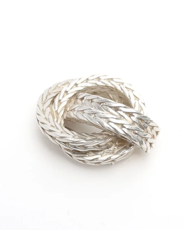 Hermès Silver Brooch in Silver from A Retro Tale, photo 2 of 2