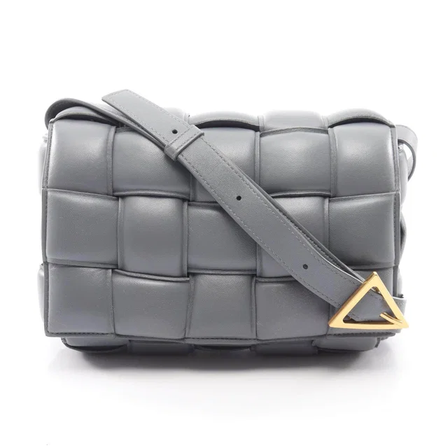 Bottega Veneta Padded Cassette Leather Shoulder Bag in Leather from LuxUness