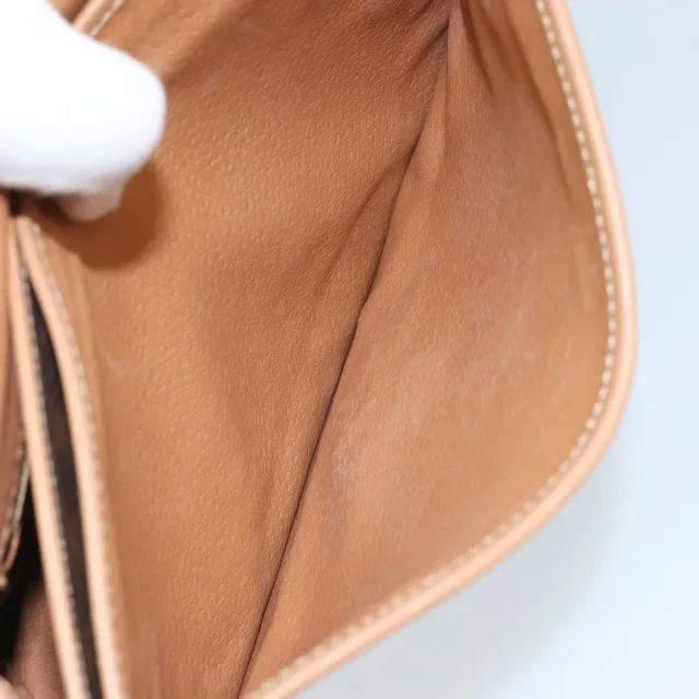 Celine Vintage Macadam Canvas And Leather Brown Bag in Brown Canvas from HEWI, photo 23 of 23