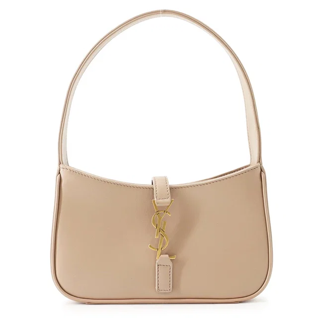 Saint Laurent LE 5 A 7 Handbag RosySand7103182R20W2738 Calf Leather Size Mini in Calfskin from GALLERY RARE