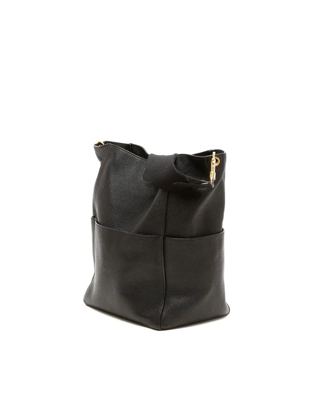 Celine Small Sangle Seau Bucket Bag in Caviar leather from A Retro Tale, photo 3 of 8