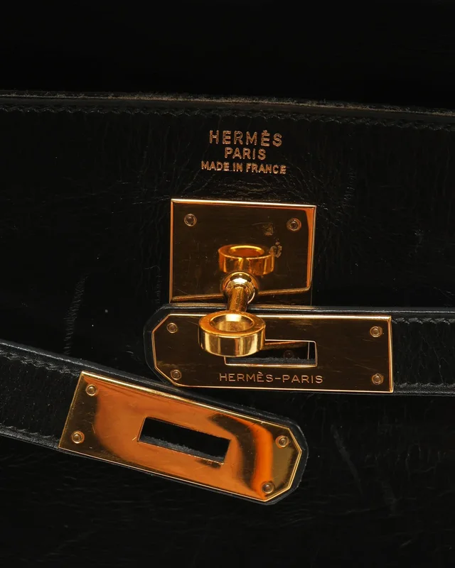 Hermès Kelly Sellier 32 Box Bag in Box leather from A Retro Tale, photo 12 of 14