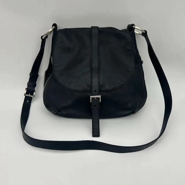 Prada Leather Shoulder Bag in Leather from The Reluxe