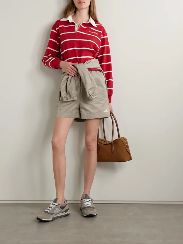 SPORTY & RICH Shell shorts, photo 2 of 2 from NET-A-PORTER (Canada)
