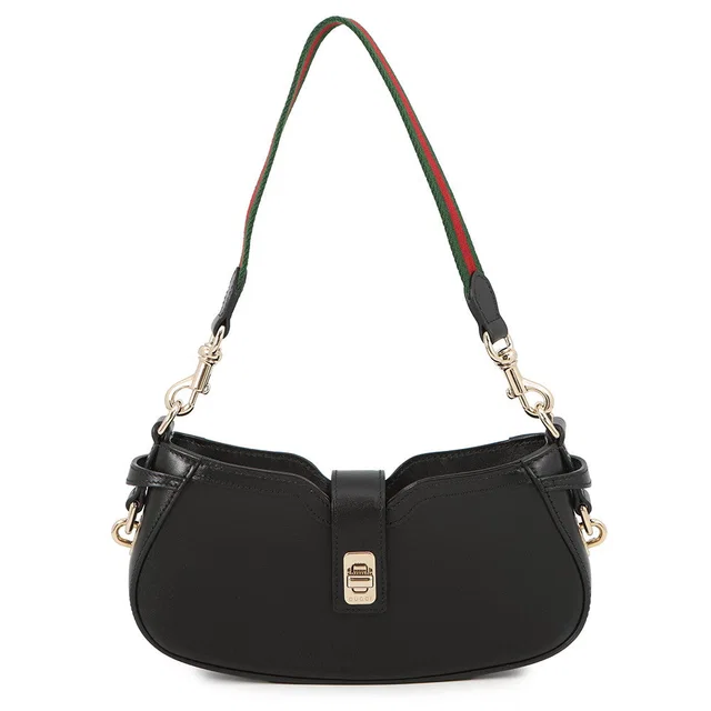 Gucci Moonside Mini Shoulder Bag Black786015 Calf Leather in Calfskin from GALLERY RARE