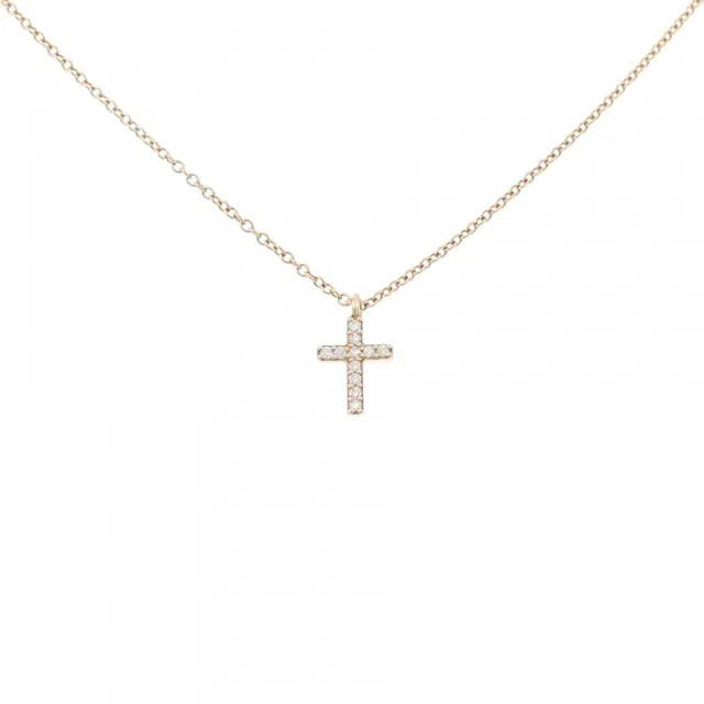 Tiffany & Co. Metro Cross Mini Necklace from The Reluxe