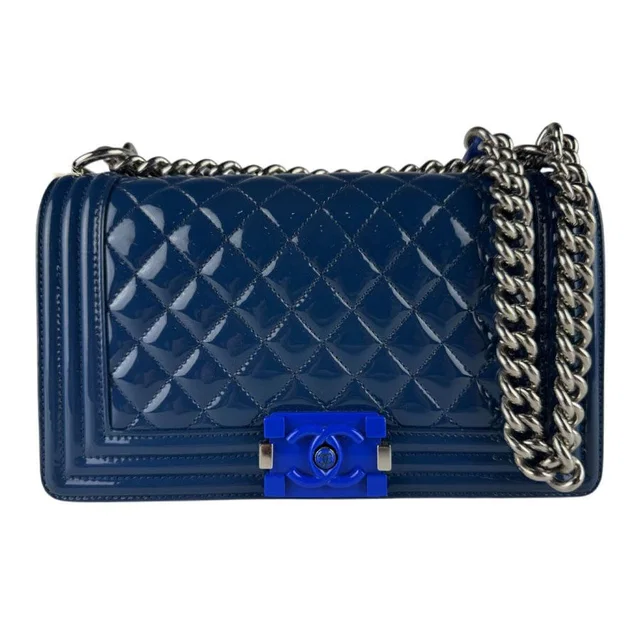 Chanel Shoulder Bag in Patent leather from The Reluxe
