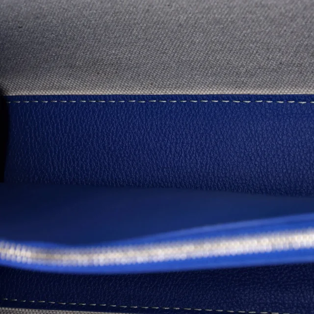 Goyard Structured Rouette Chain Shoulder Bag Coated Canvas PM in blue Coated canvas from Rebag, photo 5 of 6