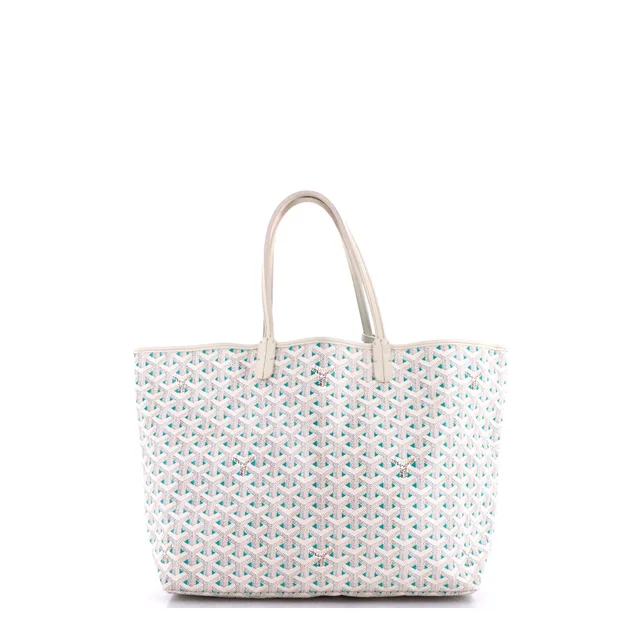 Goyard Saint Louis Tote Claire Voie Coated Canvas PM in white Coated canvas from Rebag, photo 4 of 8