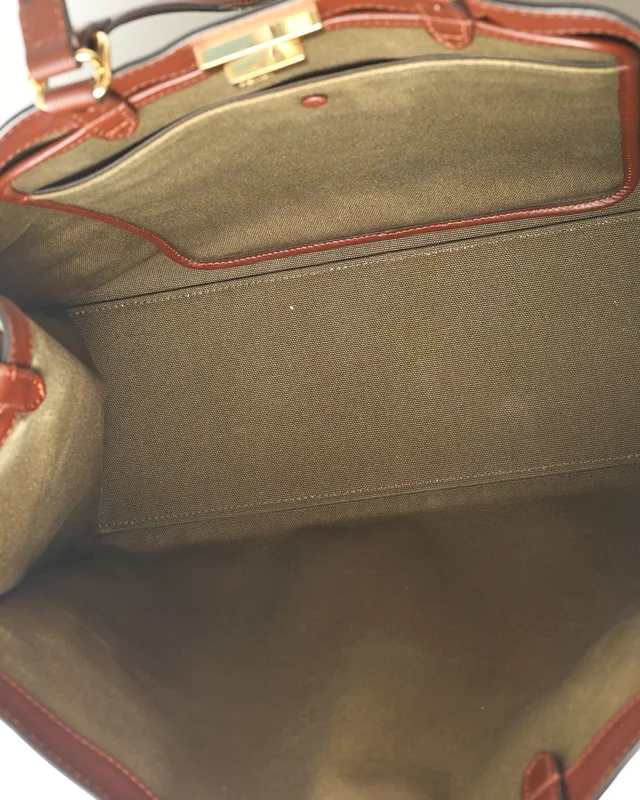 Fendi Peekaboo X Tote Bag in Canvas from A Retro Tale, photo 7 of 8