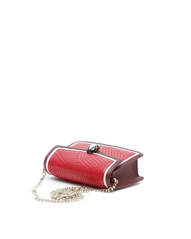 Bvlgari Mini Serpenti Diamond Blast Chain Bag in Leather from A Retro Tale, photo 4 of 10