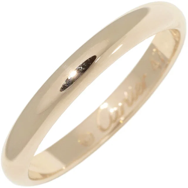 Cartier 1895 Wedding Ring Au750 Ring Size 47 from LuxUness