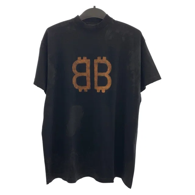 Balenciaga BB Logo Cotton T-shirt from LuxUness