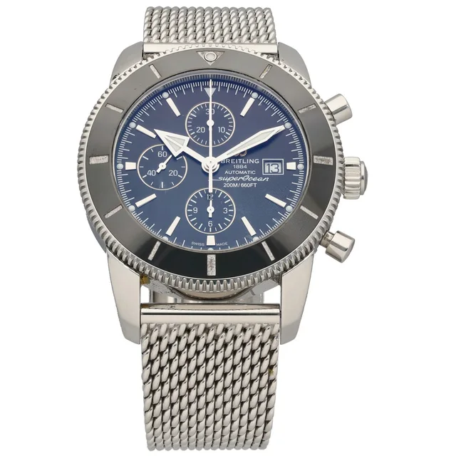Breitling Superocean Heritage II A13312 46mm Stainless Steel Watch from H&T