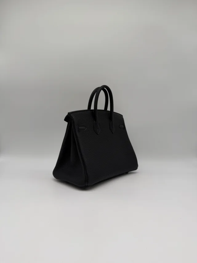 Hermès Birkin 25 Black Togo Palladium Hardware in Black Togo leather from Luxury Promise, photo 6 of 11