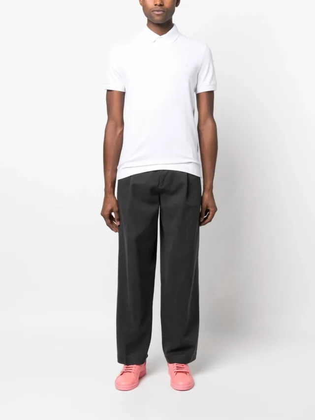 Lacoste logo-patch polo shirt, photo 2 of 2 from FARFETCH