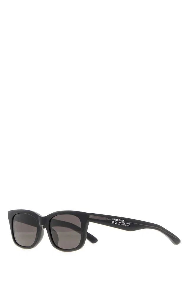Balenciaga Soho Acetate Frame Sunglasses — Black Exterior in Black from HEWI